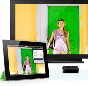 iPad AirPlay to HDMI airplay 20111206 - iPad slideshow