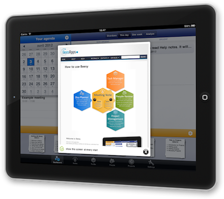 Beesy Online Help released - discover how to take notes the easy way