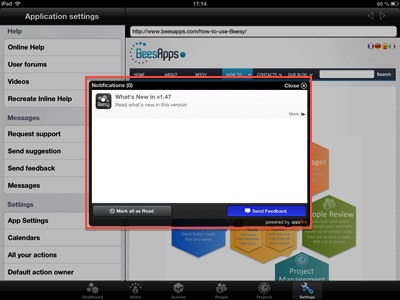 Beesy : New features – 1.47 update Beesy : New features – 1.47 update