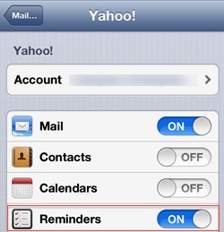 Beesy - sync iOS reminders with Yahoo Task iPad Beesy - sync iOS reminders with Yahoo Task iPad