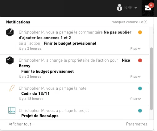 Gérer ses notifications