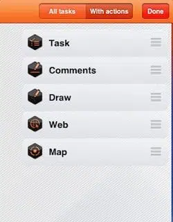 Gestionnaire de taches iPad