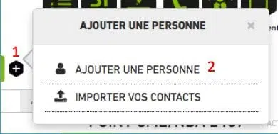 Ajouter une personne