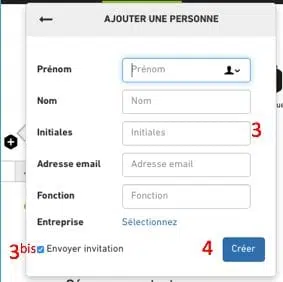 Détails personne