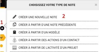 Add a new note