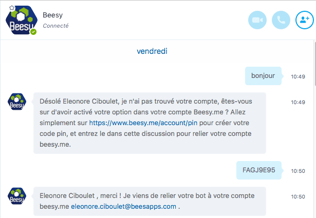 Installer votre chatbot Beesy, l'assistant intelligent des équipes - chatbot beesy Capture d%E2%80%99%C3%A9cran 2018 05 22 %C3%A0 13.56.49 - chatbot beesy