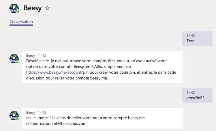 Installer votre chatbot Beesy, l'assistant intelligent des équipes - chatbot beesy Capture d’écran 2018 05 23 à 15.06.33 - chatbot beesy