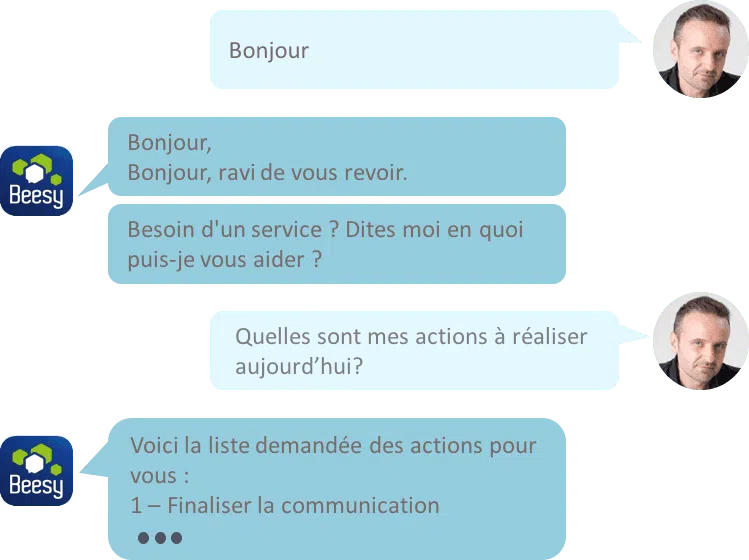 Installer votre chatbot Beesy, l'assistant intelligent des équipes - chatbot beesy Chatbot Beesy