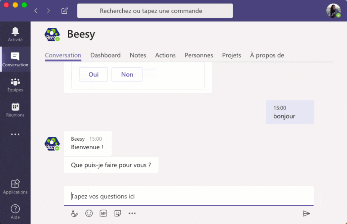 PDF chatbot beesy -