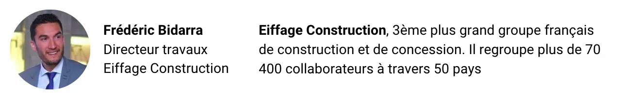 Témoignage réussite client Eiffage - Beesy