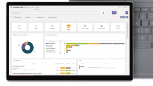 APPstore Teams Ecran 3 Tab Reporting FR 1 - Beesy Microsoft Teams