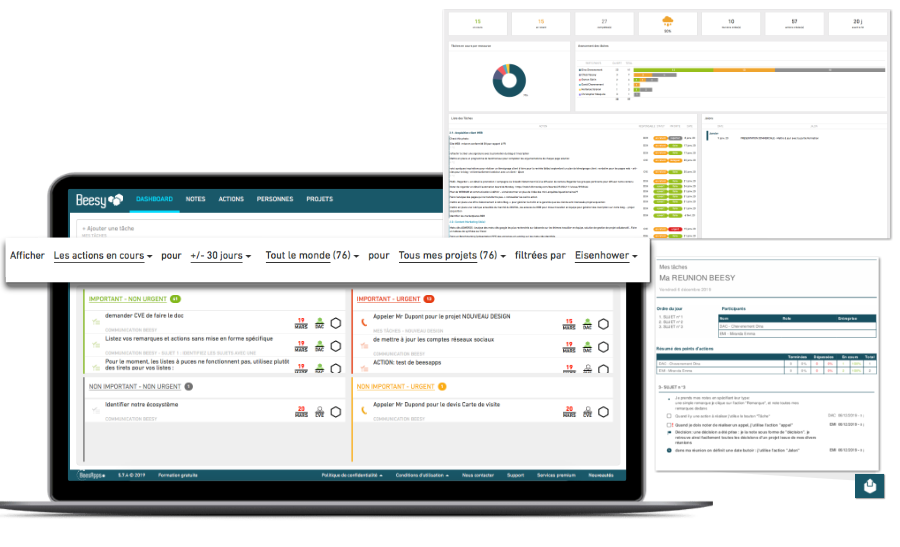 gestion de tâche beesy