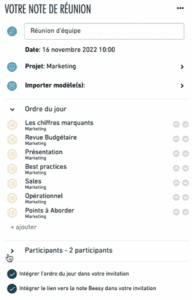 Préparer ses réunion 