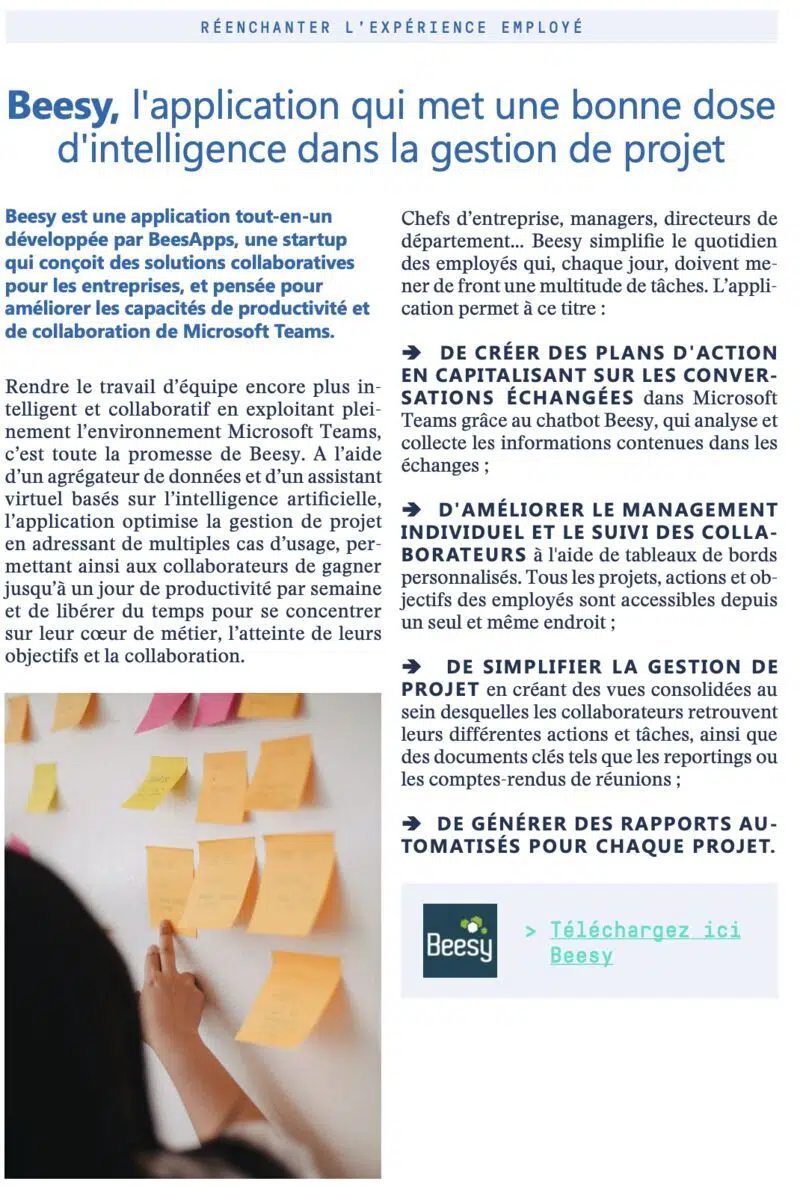 Microsoft teams et gestion de projet